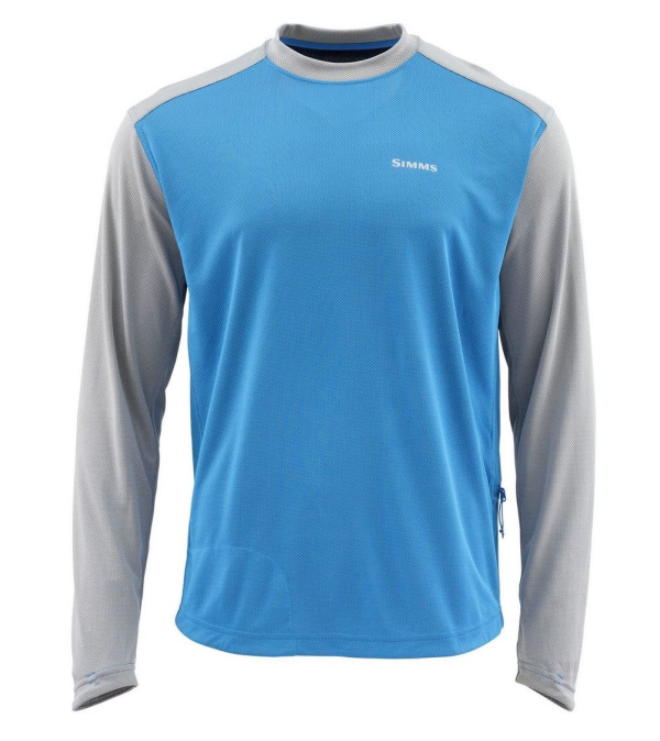 Simms SolarFlex Plus Crew Shirt Pacific Simms SolarFlex Plus Crew Shirt Pacific